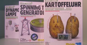 Green Science-Kartoffeluhr und Spinning top Generator